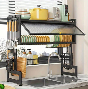 Escurridor De Loza 85 Cm Con Tapa