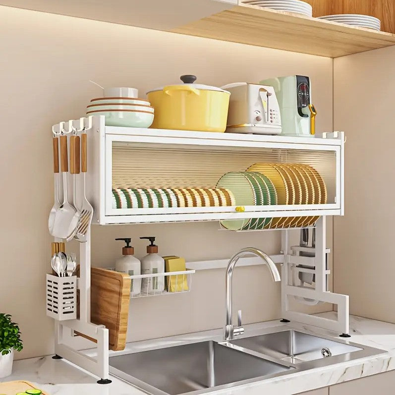 Escurridor De Loza 85 Cm Con Tapa
