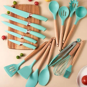 Set de utensilios de cocina de 19 piezas