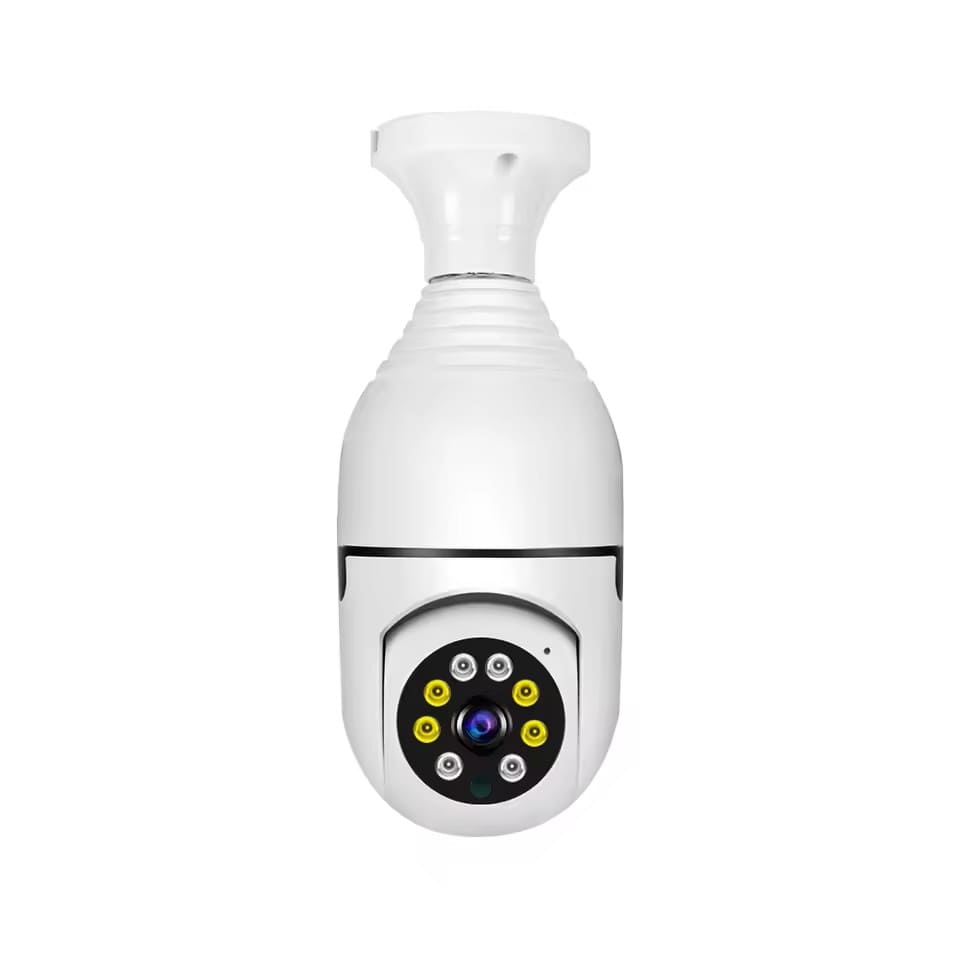 Cámara Bombillo De Seguridad Inteligente 360°