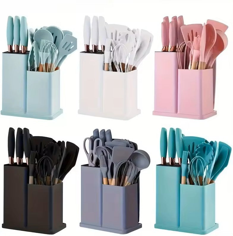 Set de utensilios de cocina de 19 piezas
