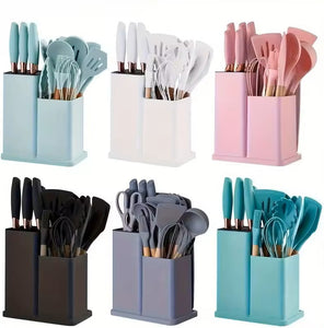 Set de utensilios de cocina de 19 piezas